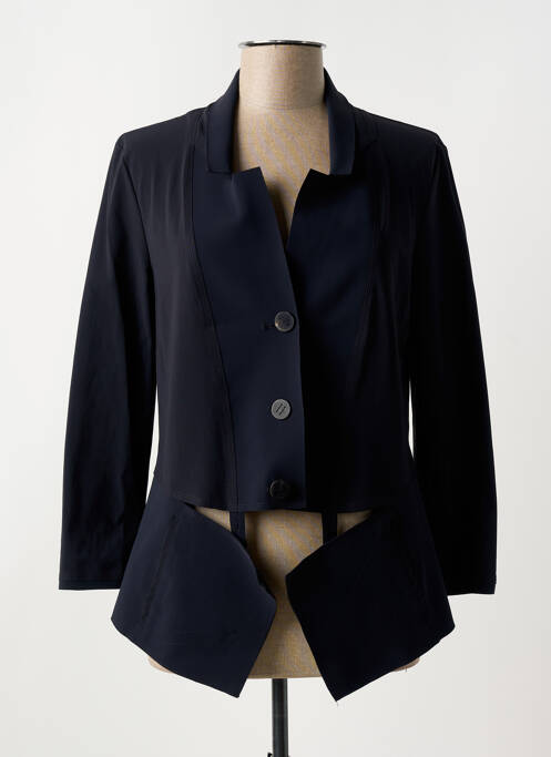 Blazer coupe cintrée bleu MARITHE & FRANCOIS GIRBAUD femme