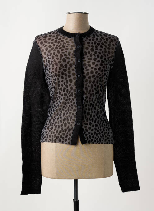 Gilet manches longues stretch noir KENZO femme