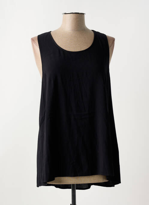 Top stretch sans manche noir HIGH femme