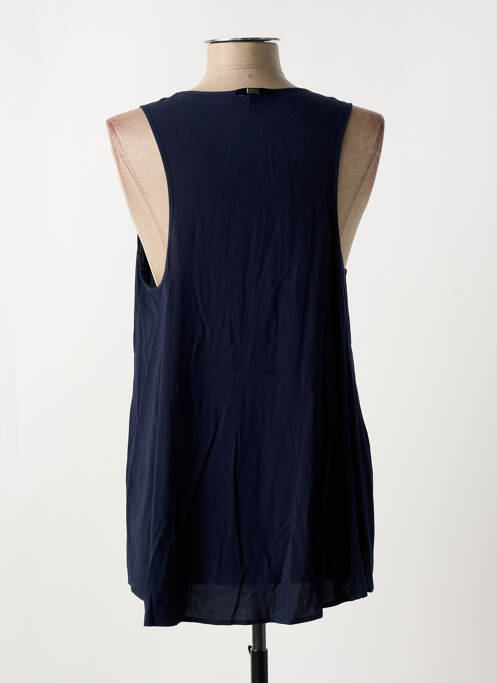 Débardeur coupe cintrée sans manche bleu HIGH femme