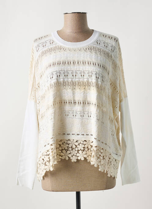 Pull beige HIGH pour femme