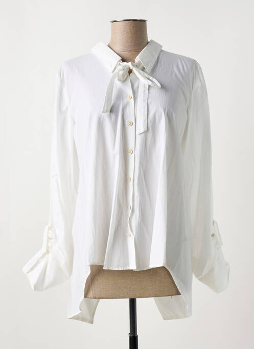 Tunique manches longues blanc MARITHE & FRANCOIS GIRBAUD pour femme