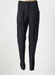 Pantalon slim tissage popeline taille normale noir MARITHE & FRANCOIS GIRBAUD femme