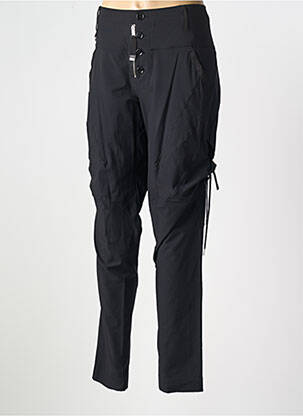 Pantalon droit stretch taille normale noir HIGH femme