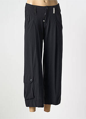 Pantalon 7/8 stretch taille normale noir HIGH femme