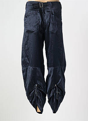 Pantalon droit taille normale taille normale bleu HICH USE femme