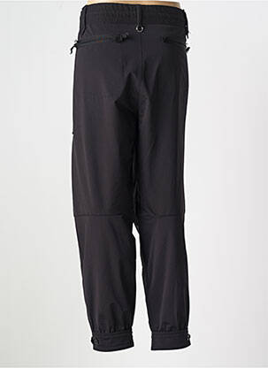 Pantalon droit taille élastique taille normale noir HICH USE femme