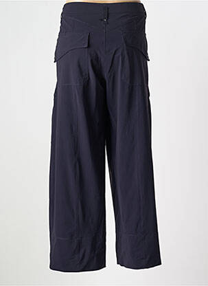 Pantalon droit stretch taille normale bleu HICH USE femme