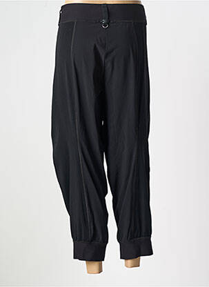 Pantalon droit stretch taille normale noir HICH USE femme