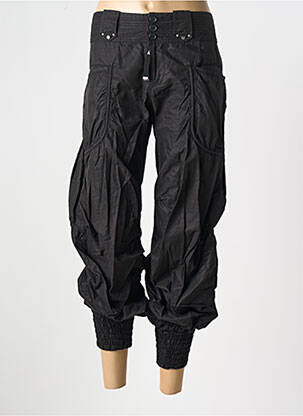 Pantacourt noir HICH USE pour femme