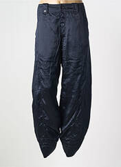 Pantalon droit bleu HICH USE pour femme seconde vue