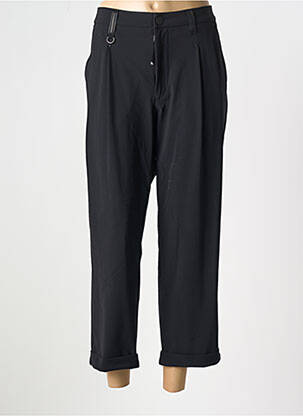 Pantalon droit noir HICH USE pour femme