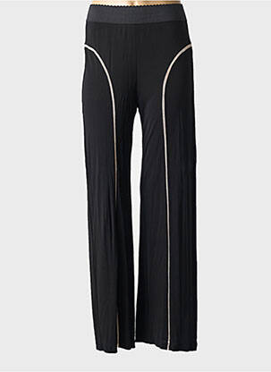 Pantalon droit noir JEAN PAUL GAULTIER pour femme