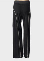 Pantalon droit noir JEAN PAUL GAULTIER pour femme seconde vue