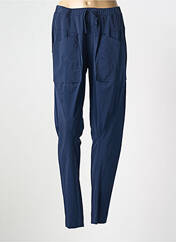 Pantalon slim bleu MARITHE & FRANCOIS GIRBAUD pour femme seconde vue