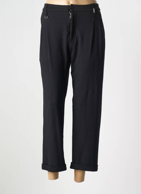 Pantalon 7/8 stretch taille normale noir HIGH femme