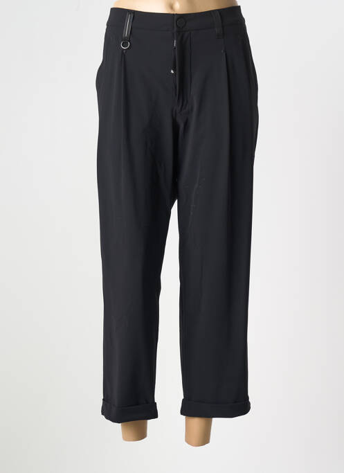 Pantalon droit noir HICH USE pour femme