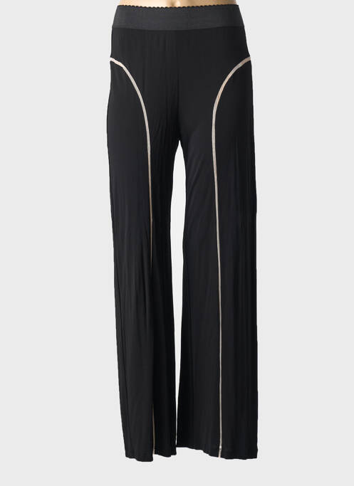 Pantalon droit noir JEAN PAUL GAULTIER pour femme