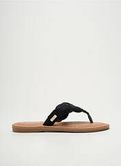 Tongs noir LPB pour femme seconde vue