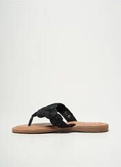 Tongs noir LPB pour femme seconde vue