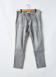 Jeans coupe slim stretch taille normale gris BA&SH femme