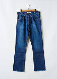 Jeans coupe droite stretch taille normale bleu ACQUAVERDE femme