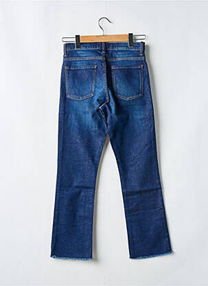 Jeans coupe droite stretch taille normale bleu ACQUAVERDE femme