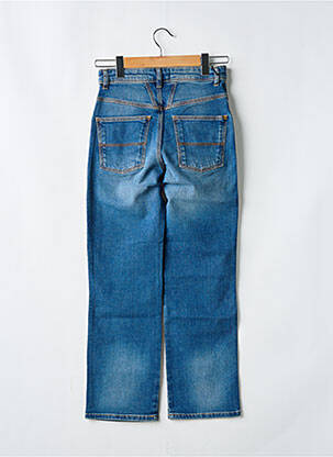 Jeans coupe droite taille haute taille haute bleu ACQUAVERDE femme