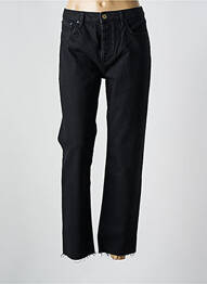 Jeans coupe droite stretch taille normale noir REIKO femme