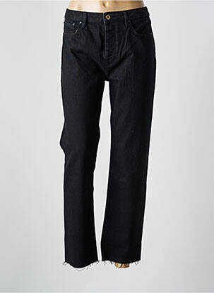 Jeans coupe droite stretch taille normale noir REIKO femme