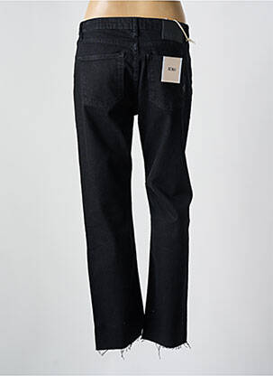 Jeans coupe droite stretch taille normale noir REIKO femme