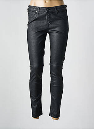Pantalon 7/8 stretch taille basse noir LEE femme