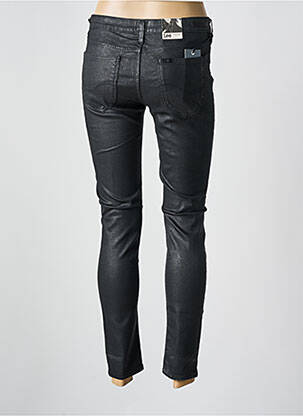 Pantalon 7/8 stretch taille basse noir LEE femme