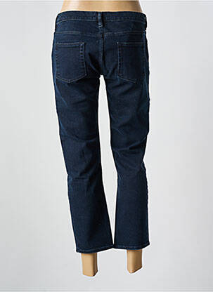Jeans coupe droite stretch taille basse bleu ACQUAVERDE femme