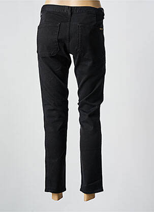 Jeans coupe slim stretch taille normale noir ACQUAVERDE femme