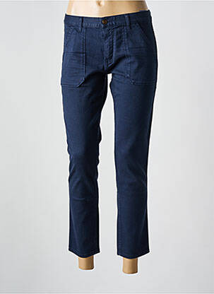 Jeans coupe slim stretch taille normale bleu ACQUAVERDE femme