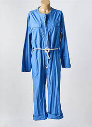 Combi-pantalon poches manches longues bleu CHLOÉ STORA femme