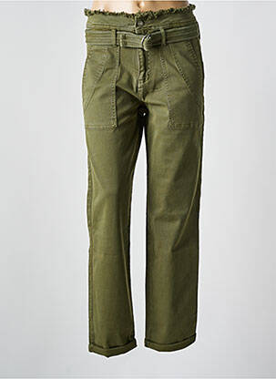 Jeans coupe droite vert VANESSA BRUNO pour femme