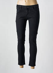 Jeans coupe slim noir ACQUAVERDE pour femme seconde vue
