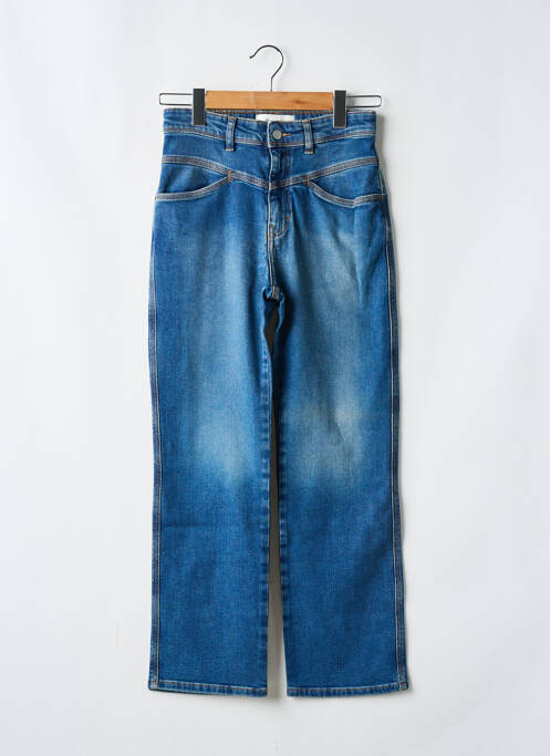 Jeans coupe droite bleu ACQUAVERDE pour femme