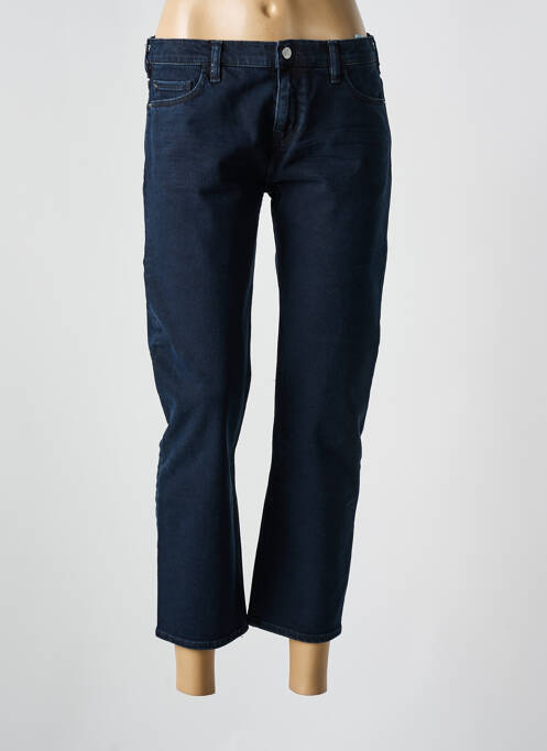 Jeans coupe droite bleu ACQUAVERDE pour femme