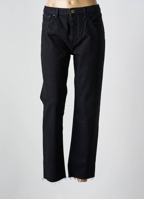 Jeans coupe droite noir REIKO pour femme