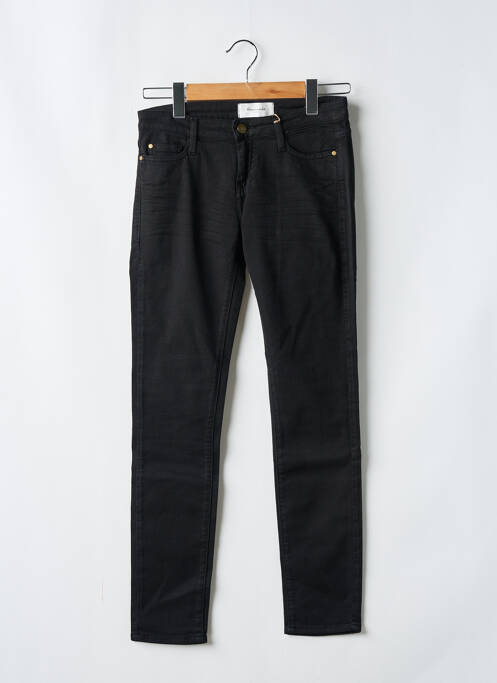 Jeans coupe slim noir ACQUAVERDE pour femme