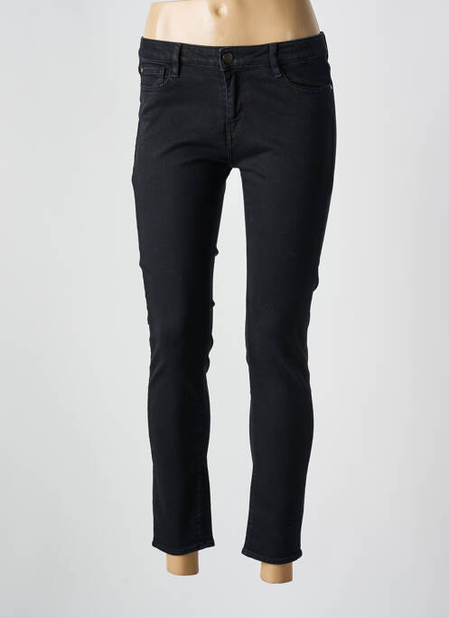 Jeans coupe slim noir ACQUAVERDE pour femme