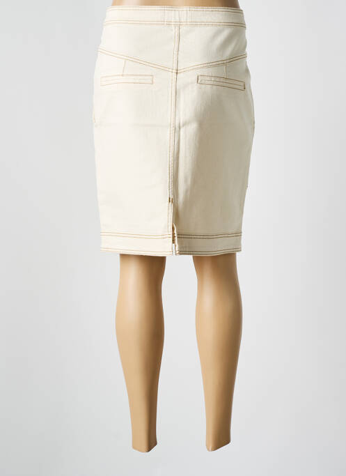 Jupe mi-longue beige SECOND FEMALE pour femme
