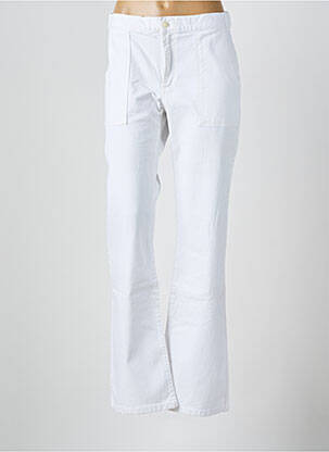 Jeans bootcut taille normale taille normale blanc BENSIMON femme