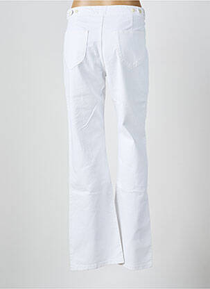 Jeans bootcut taille normale taille normale blanc BENSIMON femme