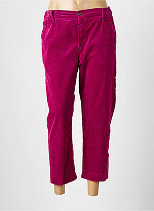 Pantalon 7/8 taille haute taille haute rose HOD femme