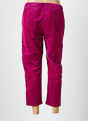 Pantalon 7/8 taille haute taille haute rose HOD femme