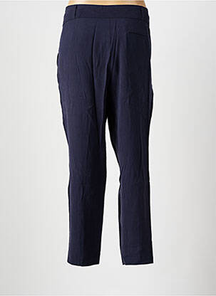 Pantalon droit coupe carotte taille haute bleu ESSENTIEL ANTWERP femme